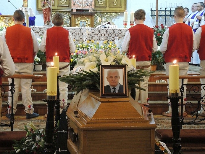Pogrzeb śp. Jana Zowady w Koniakowie