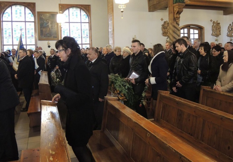 Pogrzeb śp. Jana Zowady w Koniakowie