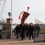 Chorągwiarze z parafii św. Rocha w Boczkach Chełmońskich