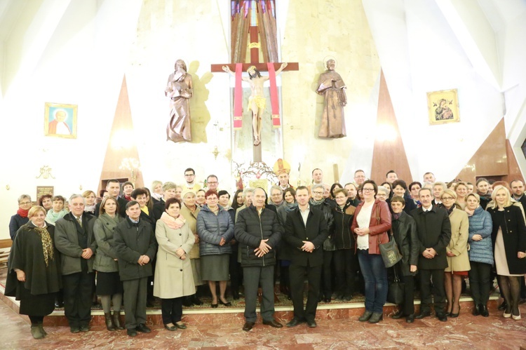 Inauguracja straży NSPJ w Chomranicach