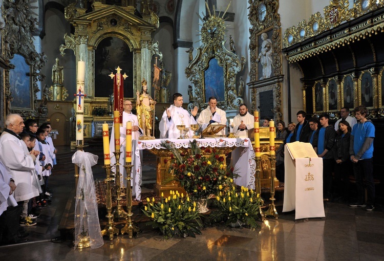 Rozpoczęcie peregrynacji relikwii św. Stanisława Kostki