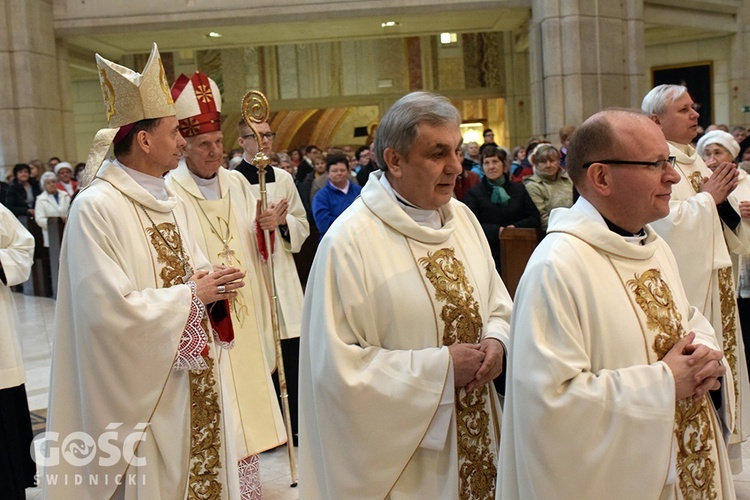 Pielgrzymka diecezji świdnickiej do Krakowa-Łagiewnik