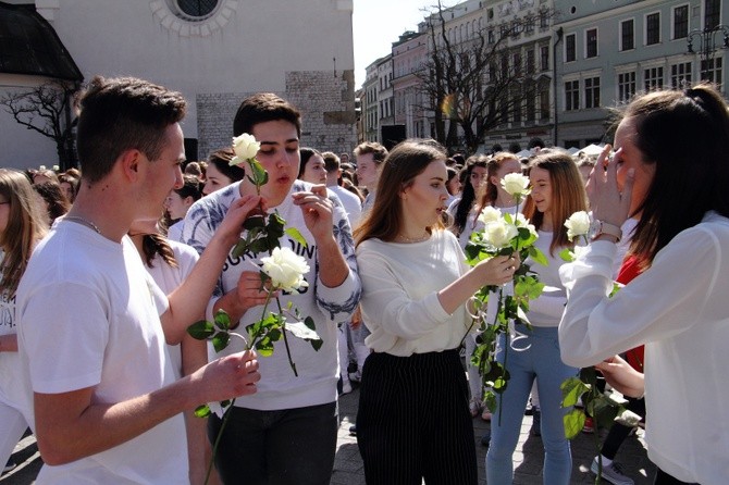 Róża dla Jezusa Miłosiernego Kraków 2018