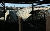 Pożar bazaru przy ul. Ruskiej