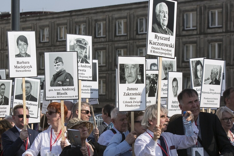 Odsłonięcie Pomnika Smoleńskiego