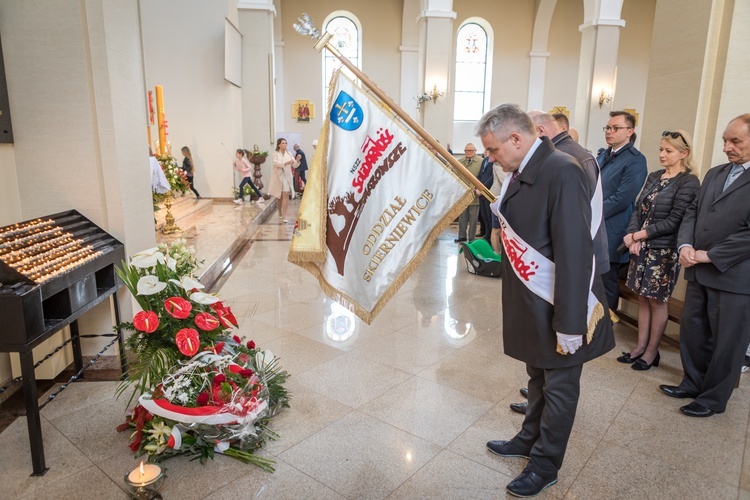 8. rocznica katastrofy smoleńskiej w Skierniewicach