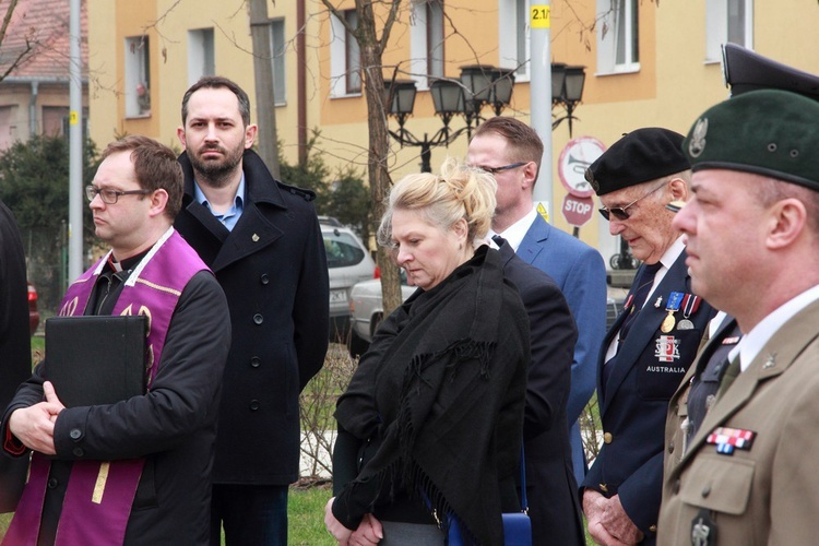 Uroczystości pod pomnikiem Anny Walentynowicz