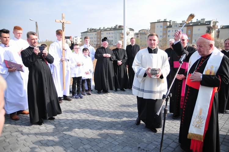 Błogosławieństwo ulicy Emilii i Karola Wojtyłów