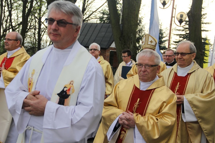 Poświęcenie odnowionej Kalwarii Krzyskiej