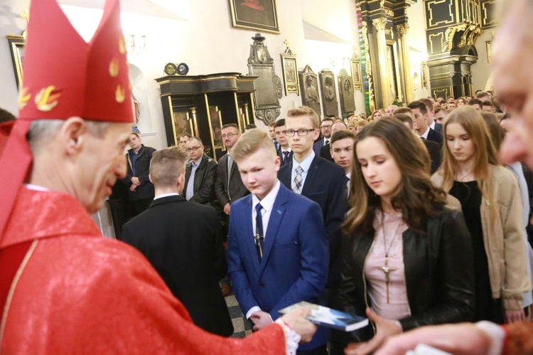 Bierzmowanie w Nowym Wiśniczu