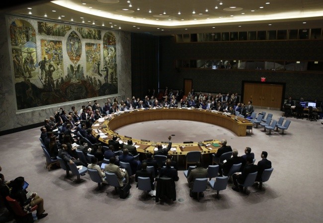 ONZ: Projekt rezolucji USA, Francji i W. Brytanii w sprawie Syrii