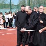 Poświęcenie kompleksu sportowego w Międzyborowie