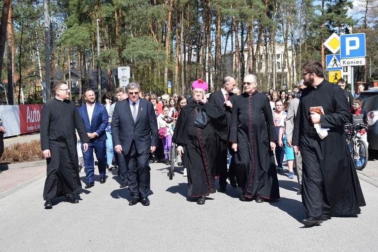 Poświęcenie kompleksu sportowego w Międzyborowie