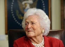 Nie żyje Barbara Bush, matka i żona prezydentów USA