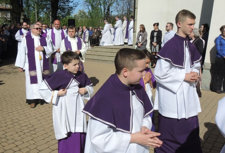 Pogrzeb śp. ks. prałata Józefa Śliża w Wapienicy