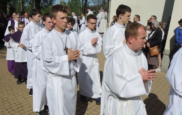 Pogrzeb śp. ks. prałata Józefa Śliża w Wapienicy