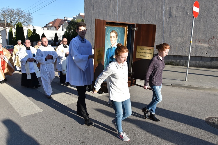 Przasnysz. Nawiedzenie w parafii św. Wojciecha