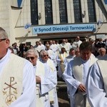 Inauguracja synodu. Nabożeństwo i procesja