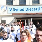 Inauguracja synodu. Nabożeństwo i procesja