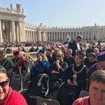 Spotkanie delegacji KUL z papieżem Franciszkiem