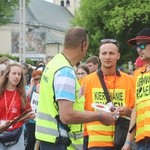 Msza św. na rozpoczęcie 6. pielgrzymki z Hałcnowa do Łagiewnik