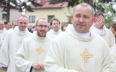 Msza św. na rozpoczęcie 6. pielgrzymki z Hałcnowa do Łagiewnik