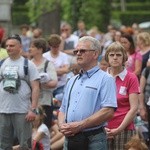 Msza św. na rozpoczęcie 6. pielgrzymki z Hałcnowa do Łagiewnik