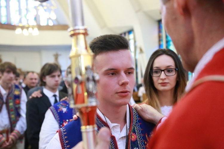 Bierzmowanie w Krościenku