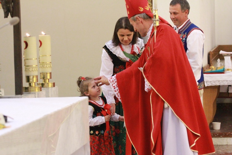 Bierzmowanie w Krościenku