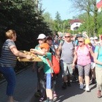 Poświęcenie witraża św. Faustyny w kościele w Nidku