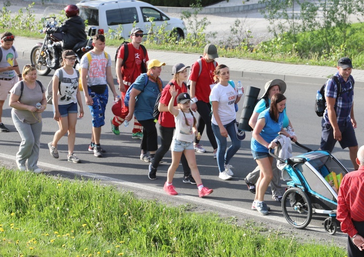 Powitanie pielgrzymów w Wysokiej - 2018