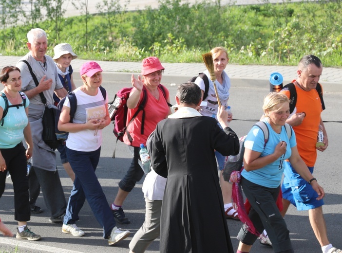 Powitanie pielgrzymów w Wysokiej - 2018