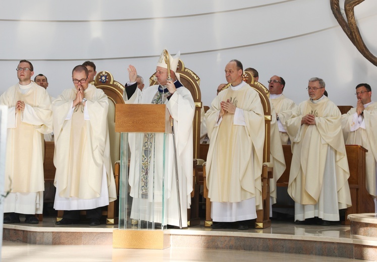 Msza św. na zakończenie pielgrzymki do Łagiewnik - 2018