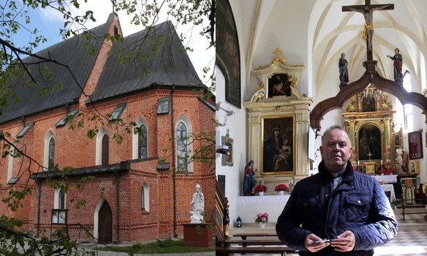 Ks. Adam Lemieszek, proboszcz parafii w Piotrawinie, zaprasza do zwiedzania sanktuarium oraz muzeum parafialnego