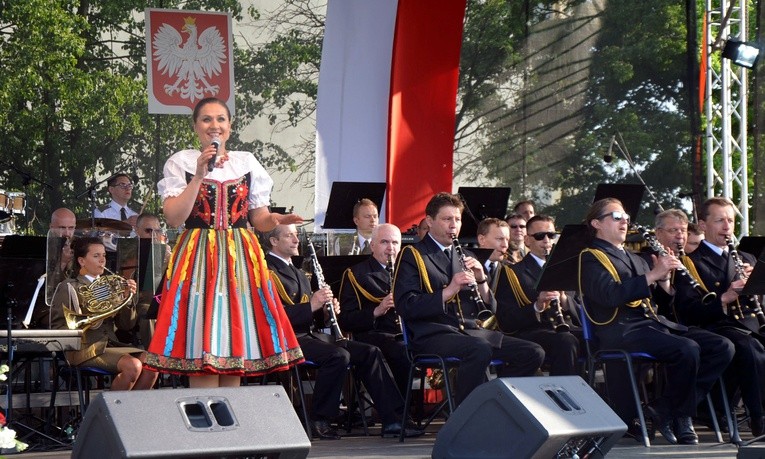 Majówkę zakończył występ Reprezentacyjnego Zespołu Artystycznego Wojska Polskiego