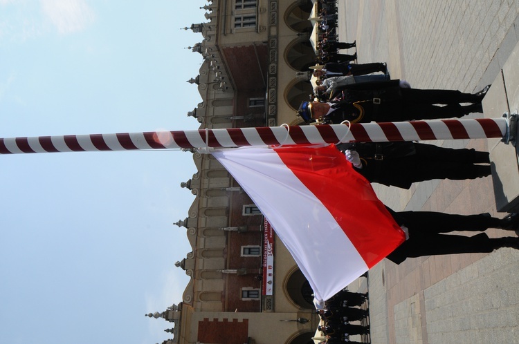 Małopolski Dzień Strażaka na Rynku Głównym 