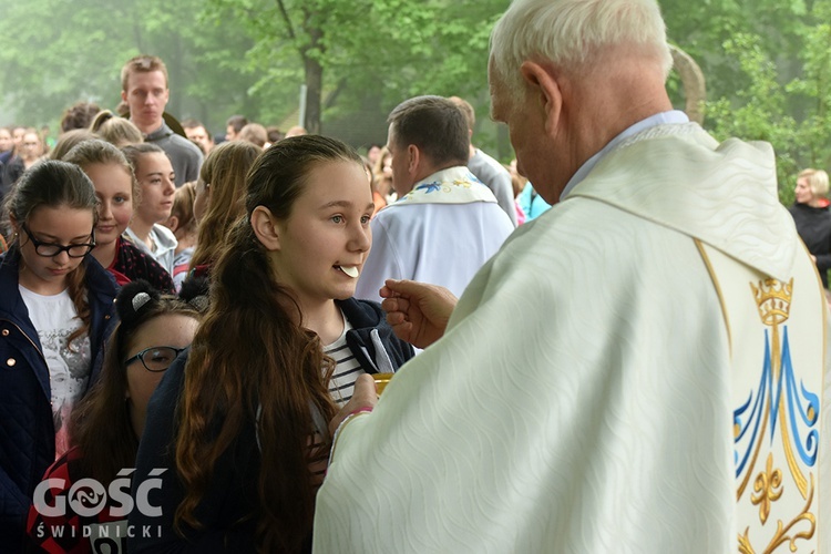 XIV Pielgrzymka Wałbrzyskiej Młodzieży na Chełmiec