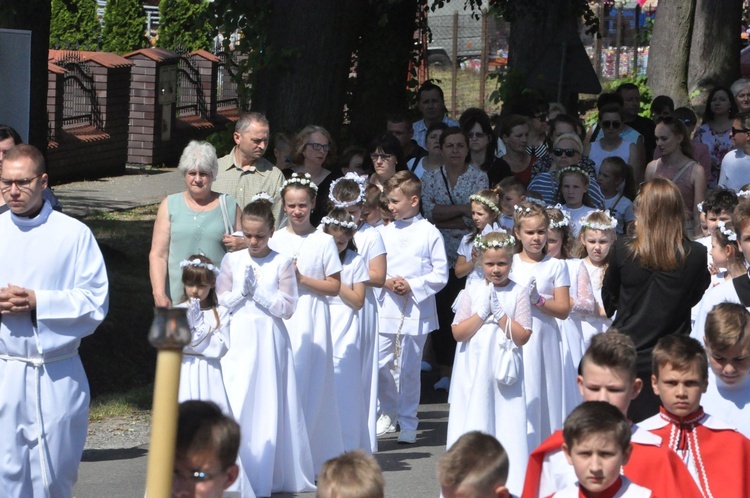 Procesja w Szczepanowie