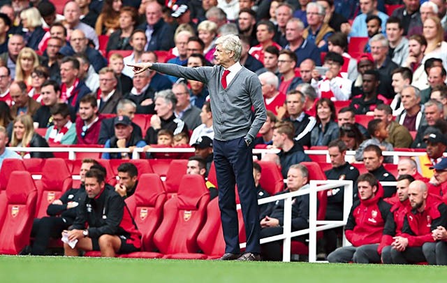 Arsene Wenger dyrygował grą Arsenalu przez 22 lata