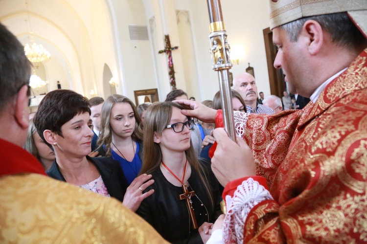 Bierzmowanie w Stróżach