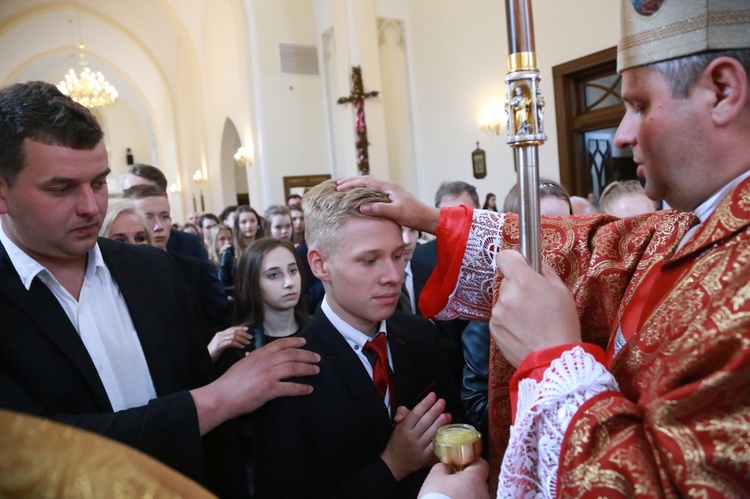 Bierzmowanie w Stróżach