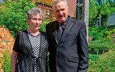 Bronisław Moskot i jego żona Maria mają nieocenione zasługi przy budowie kościoła w Wetlinie.