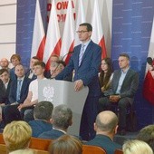 - Chcemy nie tylko Polski wielkiej, pięknej i sprawiedliwej, ale również Polski uczciwej. My to gwarantujemy - mówił w Radomiu szef rządu