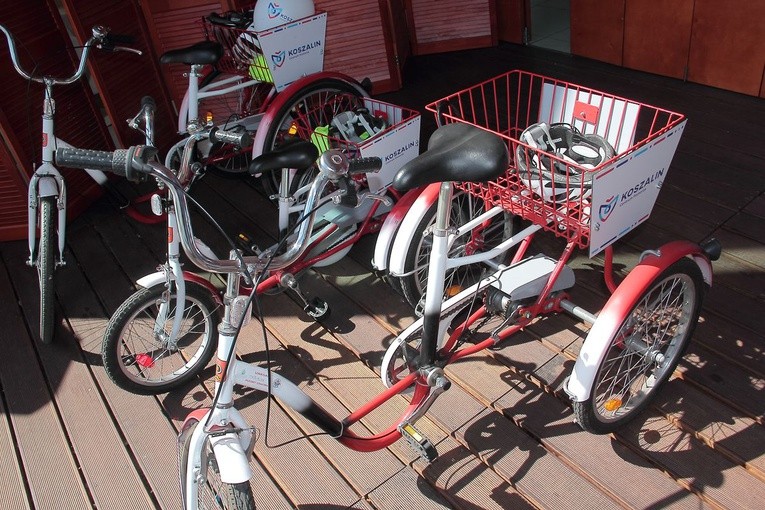 Rowery dla niepełnosprawnych koszalinian