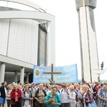 Początek pielgrzymki z Łagiewnik do Kalwarii Zebrzydowskiej