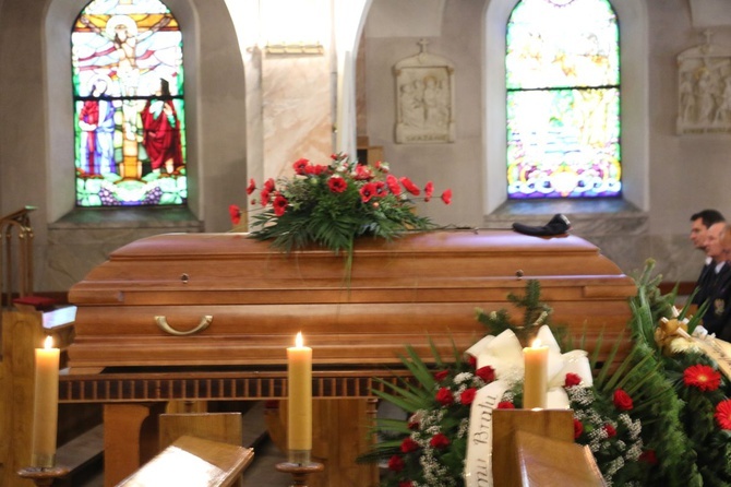 Pogrzeb płk. Mieczysława Heroda