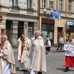 Msza św. i procesja Bożego Ciała w Ziębicach