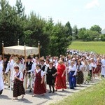 Boże Ciało w Jabłonce-Borach