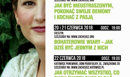 Spotkania z Sonią Corbitt, Katowice i Chorzów, 22 i 23 czerwca
