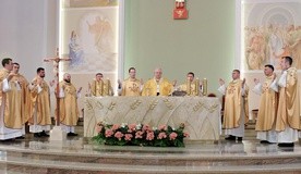 Mszę św. dziękczynną odprawiono w sanktuarium MB Latyczowskiej